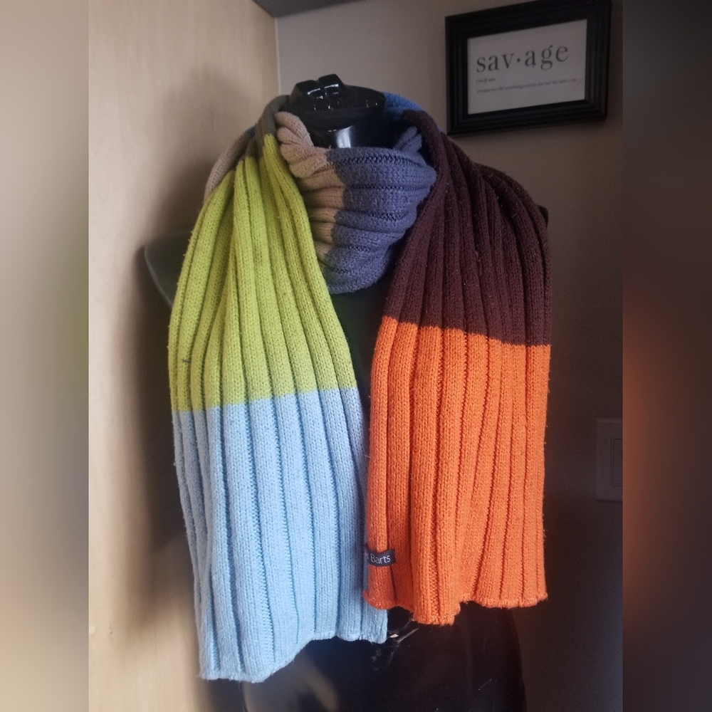 Colorful Knit Scarf